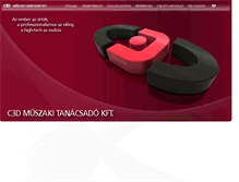 Tablet Screenshot of c3d.hu