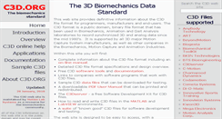 Desktop Screenshot of c3d.org