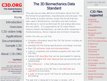 Tablet Screenshot of c3d.org